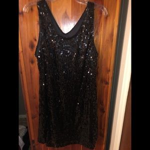 Women’s Black sequence dress